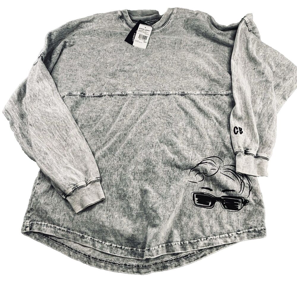 Spirit Jersey-Chase Burke 'Story to be Continued' Mineral Gray  Size  M Rare